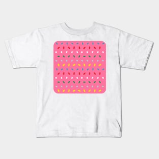 Shimmering colorful sprinkles Kids T-Shirt